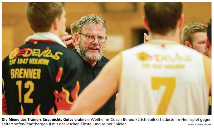 Basketball So Laut War Weilheims Trainer Noch Nie Basketball