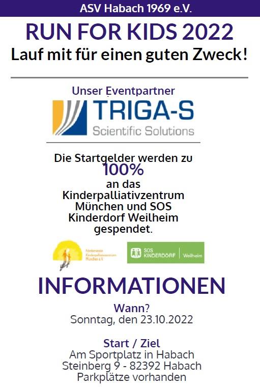 Run for Kids Flyer 2022