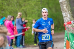 2017-Aulauf1-00103 Zweiter des 10km-Laufs Mark Scheuring