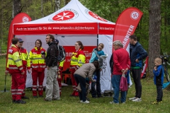 2017-Aulauf1-00650 Starke Präsenz der Sanitäter