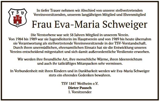 Eva-Maria Schweiger