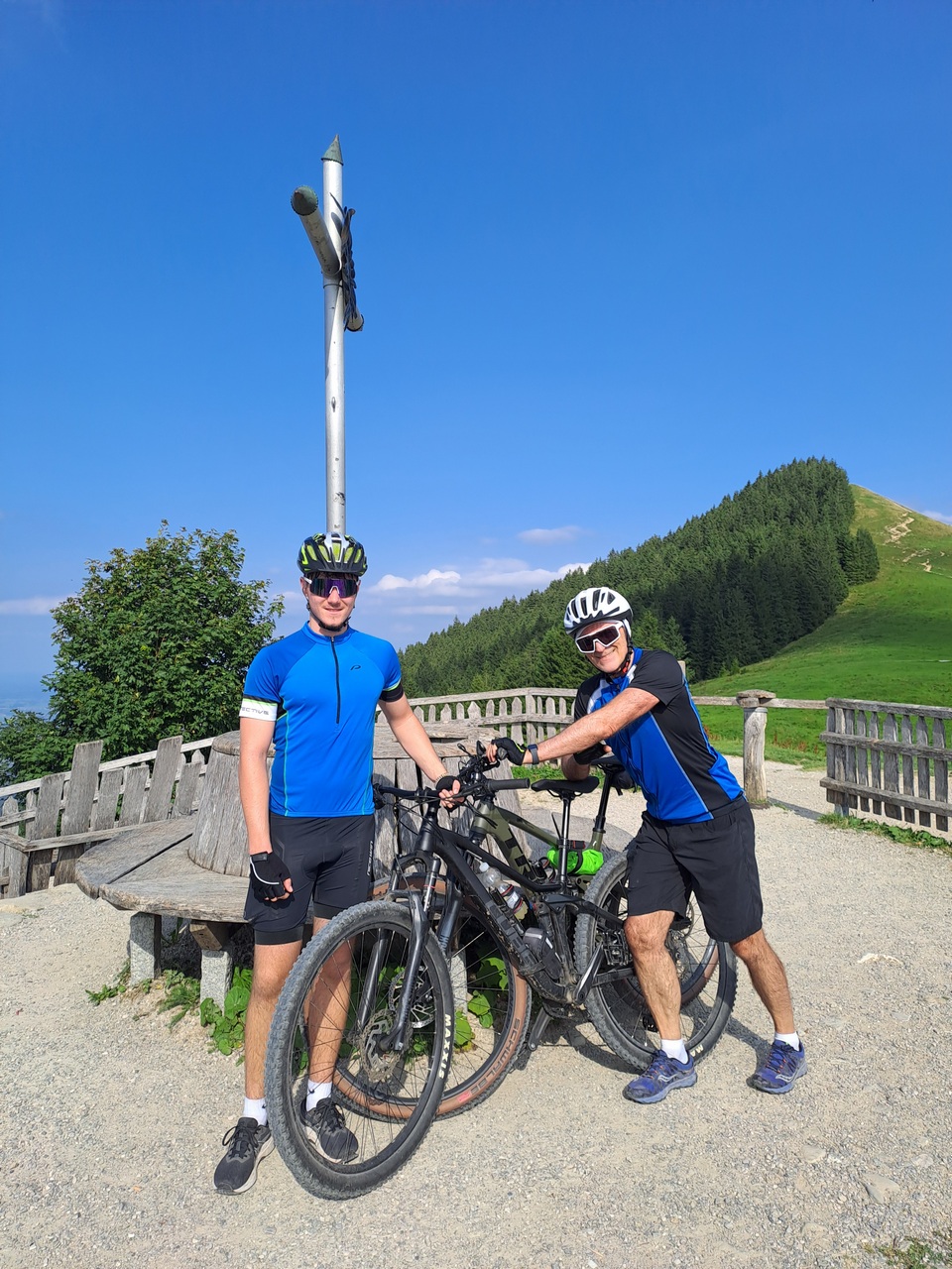 28km - 410hm HIN WM - Bad Kohlgrub - Hoernle 20250810_170549